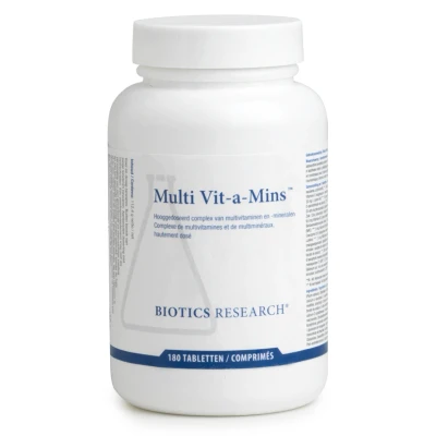 Afbeelding van Biotics Multi Vit a Mins Tabletten 180TB
