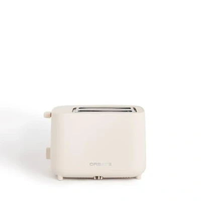 Afbeelding van Broodrooster van 750 W, Met beveiligingssysteem, Zes vermogensniveaus, Gebroken wit TOAST STUDIO