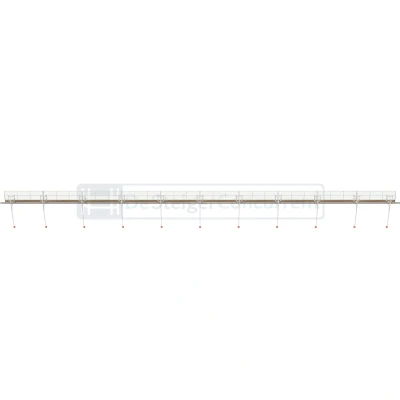 Afbeelding van RSS Dakrandbeveiliging Schuin dak Complete set 30 meter