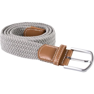 Afbeelding van K up Elastische gevlochten riem KP805 Light Grey