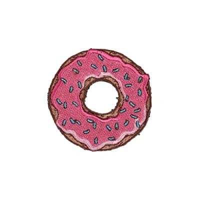 Afbeelding van Elitex training Donut patch met klittenbandsluiting, geborduurd, voor rugzakken en vesten, cross sportschool