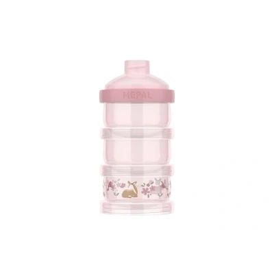 Afbeelding van Mepal Mio melkpoedertoren 3 delig 360 ml Luchtdichte afsluiting met schekdop Multifunctioneel opbergen en doseren Fairy Garden