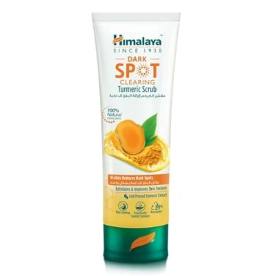 Afbeelding van Himalaya Dark Spot Clearing Curcuma Face Scrub, exfolieert en verbetert de huidtextuur, 75 ml