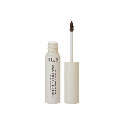 Afbeelding van IDUN Minerals Browgel Perfect Eyebrows Wenkbrauwgel, Dames, Maat: 5 ml, Medium