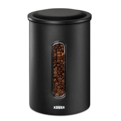 Afbeelding van Xavax Koffieblik Voor 1,3 Kg Bonen Of 1,5 Poeder Luchtdicht Aromadicht Zw