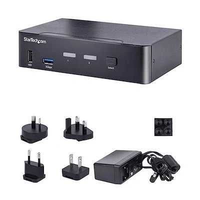 Afbeelding van KVM Schakelaar Startech SV231DPUCA