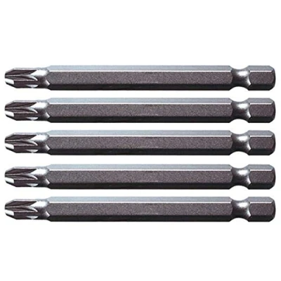 Afbeelding van 1/4&quot; CLASSIC bit PZ, 75 mm PZ2 5 Stuk zilver