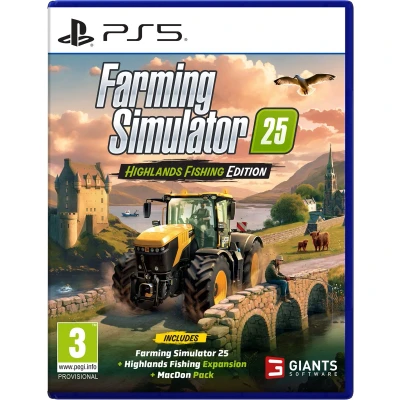 Afbeelding van PS5 Farming Simulator 25 Highlands Fishing Edition