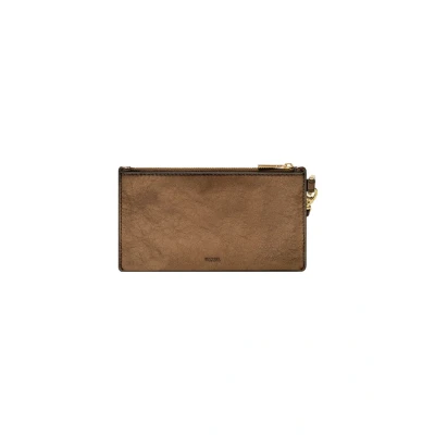 Afbeelding van Fossil Gifts Wristlet Portemonnee, Dames, Maat: One Size, Metallic
