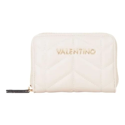 Afbeelding van VALENTINO Portemonnee Petal Re Zip Around Wallet Ecru Beige