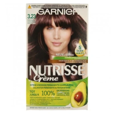 Afbeelding van Garnier Nutrisse 3.23 violet donker bruin 1 set