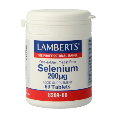 Afbeelding van Selenium Lamberts Tablet 200mcg