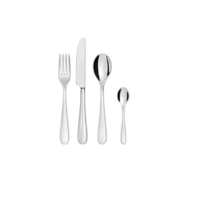 Afbeelding van Alessi Bestekset Nuovo Milano 5180S24M Monoblock 24 Delig door Ettore Sottsass