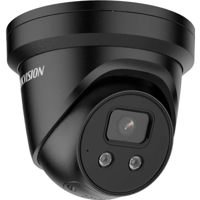Afbeelding van Hikvision DS 2CD2346G2 ISU/SL zwart Ultra Low Light turretcamera met microfoon en speaker 2.8 mm 4MP