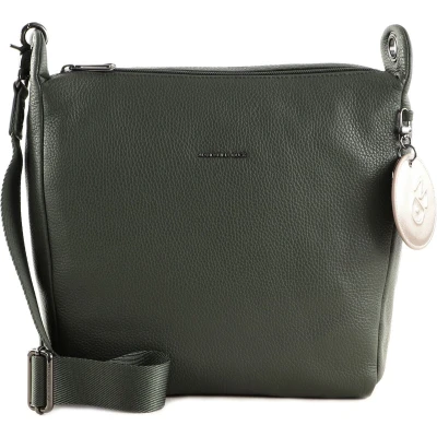 Afbeelding van MANDARINA DUCK Leren Schoudertas Mellow Leather Hobo Loden Olijfgroen
