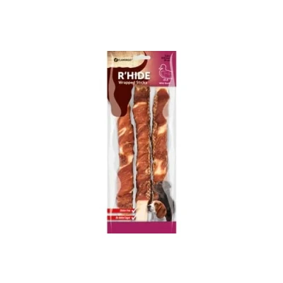 Afbeelding van Hondensnack R&#039;Hide Duck Wrapped Stick 30 mm x 25 cm 3 stuks