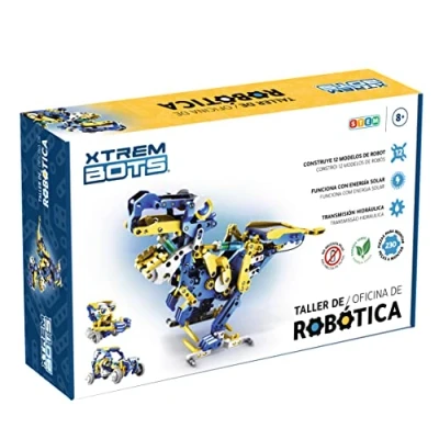 Afbeelding van Xtrem Bots Taller de Robótica Educativa, Juguetes Robotica Para Niños 8 Años O Más, Robot Solar, Juegos Educativos, Construccion Robots, Juguete Educativo 12 en 1