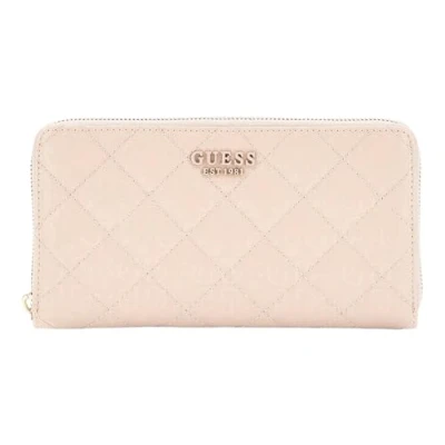 Afbeelding van GUESS Portemonnee Laurel SLG Cheque Organizer Sand Zalmroze
