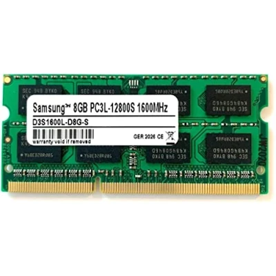 Afbeelding van Samsung 3rd 8GB DDR3 1600MHz SO Dimm PC3L 12800S 2Rx8 1,35V 204pin