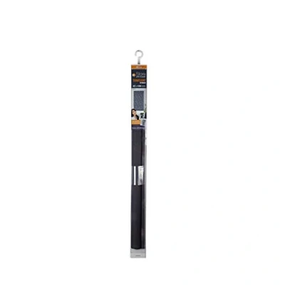 Afbeelding van Douceur d&#039;intérieur Store, Japanse step, 45 x 180 cm, polyester, grijs