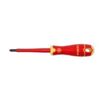 Afbeelding van Bahco Schroevendraaier BahcoFit geïsoleerd VDE rubber greep Combitip 6 mm/PH2 B148.002.100