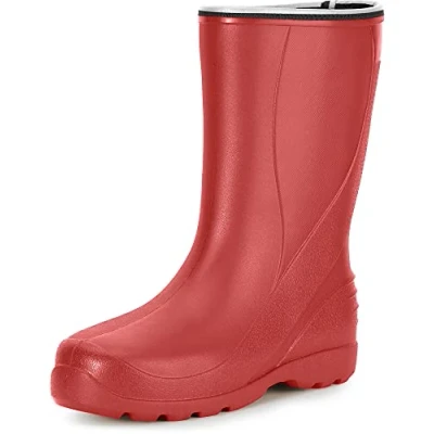 Afbeelding van Ladeheid LA DW Beam Dames Regenlaarzen Rubber Laarzen EVA Rood 1841 40