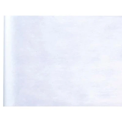 Afbeelding van Santex Vliesstof, 30 cm, 25 m lang, tafelloper, feest, bruiloftsdecoratie. wit