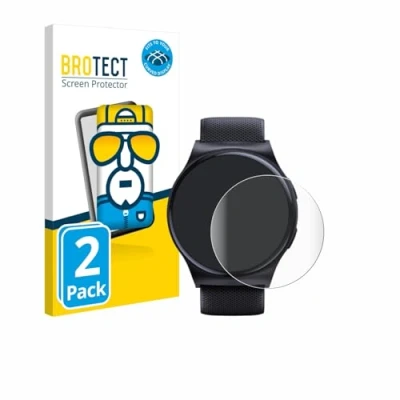 Afbeelding van BROTECT Full Cover Screen Protector voor Motorola Moto Watch 120 (2 Stuks) Schermbeschermer, 3D Curved
