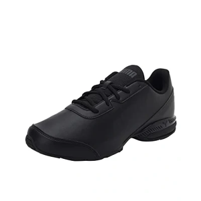 Afbeelding van Puma Equate Trainingsschoen, Heren, Maat: 41, Black Imitatieleer/ textiel