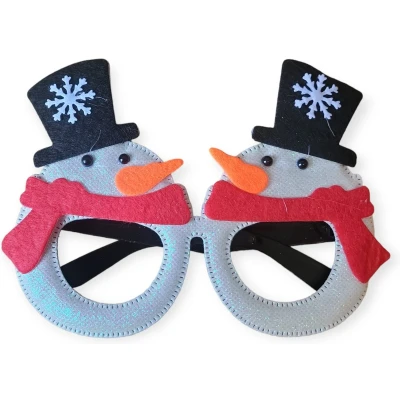 Afbeelding van Horend Goed Kerstbril met sneeuwpoppen