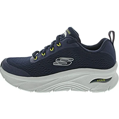 Afbeelding van Skechers Heren 232502 Nvlm Sneaker, Navy Mesh Synthetisch, 39 EU