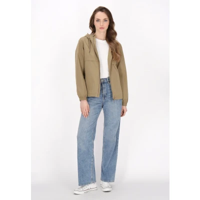 Afbeelding van Dreimaster Lichte jas, Dames, Maat: 38, Olive