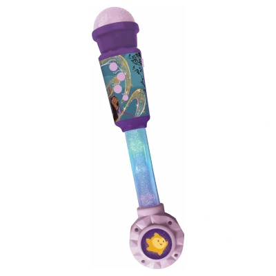 Afbeelding van Lexibook, Disney Wish, lichtgevende Microfoon voor kinderen, muzikaal speelgoed, ingebouwde luidspreker, effecten, Aux in aansluiting, paars, MIC90WI