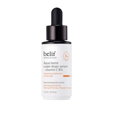 Afbeelding van belif Aqua Bomb Super Drops Serum Vitamin C 8%