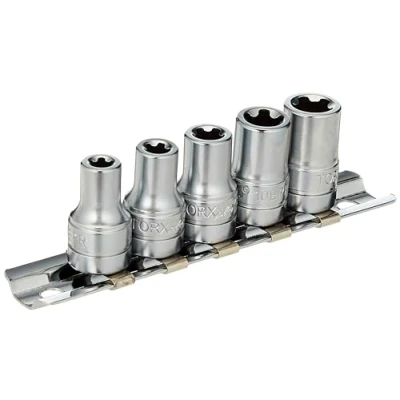 Afbeelding van CTA Tools 5064 5 stuks Pt. EPR Torx Plus doppenset 1/4&quot; Dr.