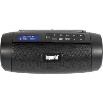 Afbeelding van Imperial DABMAN GO Draagbare bluetooth luidspreker met radio (DAB+/FM, accu, 8 uur afspelen, IPX5 waterdicht, 5 W), zwart