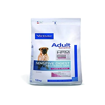 Afbeelding van Veterinary HPM Adult Neutered Dog Sensitive Digest 12 kg