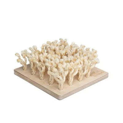 Afbeelding van Bunny Nature Snuffleboard Hout Met Sisal 24,5X24,5X10,8 CM
