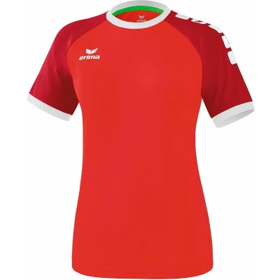Afbeelding van Zenari 3.0 shirt dames rood/robijn rood/wit / 48