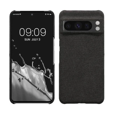 Afbeelding van kwmobile hoesje geschikt voor Google Pixel 8 Pro beschermhoes van stof donkergrijs