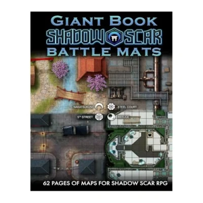 Afbeelding van Giant Book of Shadow Scar Battle Mats