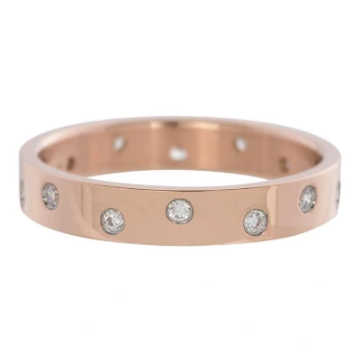 Afbeelding van iXXXi Zirconia stones crystal Vulring 4mm Rosé maat 20