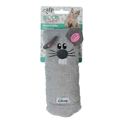 Afbeelding van AFP Sock Cuddler Mouse Speelgoed voor katten Kattenspeelgoed Kattenspeeltjes