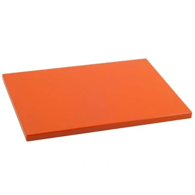 Afbeelding van Metaltex 73381538 snijplank, polyethyleen, kunststof, mandarijn, 38 x 28 1,5 cm