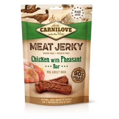 Afbeelding van Carnilove Jerky 100 g Hondensnacks Kip&amp;Fazant