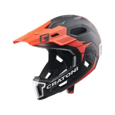 Afbeelding van 707853VAR Fietshelm C MANIAC 2.0MX MTB KLEUR NEGRO/ROJO GROOTTE 52 56