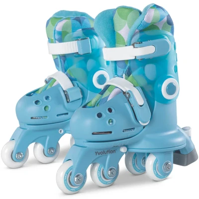 Afbeelding van Yvolution kinderskeelers blauw maat 23 28