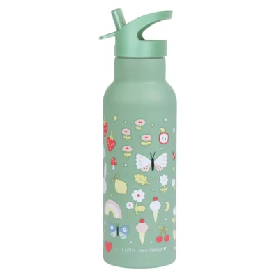Afbeelding van A Little Lovely Company 500ml RVS Drinkfles Joy XL