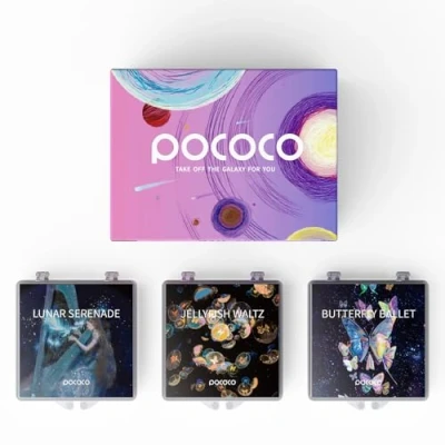 Afbeelding van Realistic Disc Enchanted Harmonies for POCOCO Galaxy Lite Star Projector Home Planetarium, 5k Ultra HD, 3 Piece (Enchanted without Projector)
