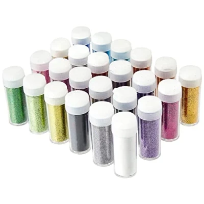 Afbeelding van Baker Ross grote verpakking glitter strooiers (24 stuks)
